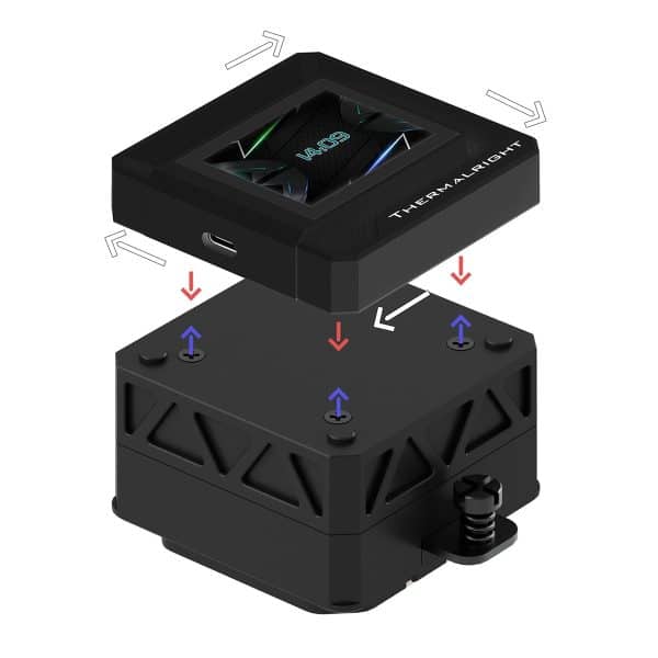 Thermalright Frozen Warframe 240 Se Argb Black 240mm Intel Amd Compatibele Zwart Cpu Waterkoeler 5