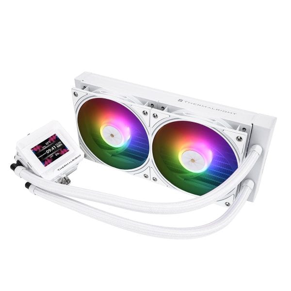 Thermalright Frozen Warframe 240 Se Argb White 240mm Intel Amd Compatibele Witte Cpu Waterkoeler 2