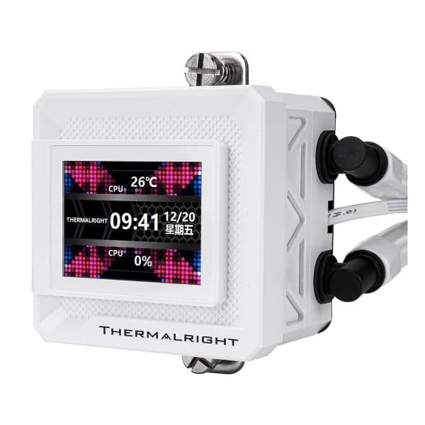 Thermalright Frozen Warframe 240 Se Argb White 240mm Intel Amd Compatibele Witte Cpu Waterkoeler 5