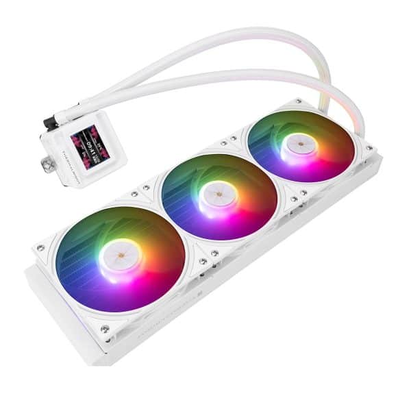 Thermalright Frozen Warframe 360 Se Argb White 360mm Intel Amd Compatibele Witte Cpu Waterkoeler 3