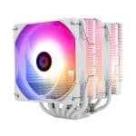 Thermalright Peerless Assassin 120 White ARGB 120mm 6 x 6mm Heatpipe Intel‑AMD Compatibel Witte Luchtkoeler
