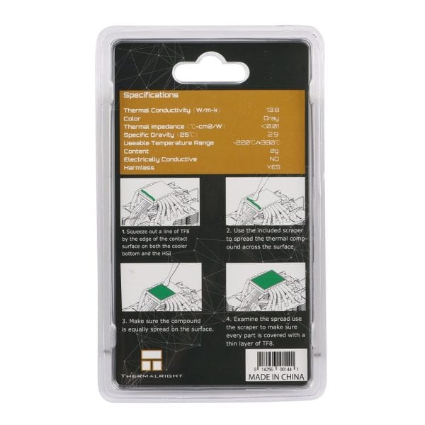 Thermalright Tf8 2g Thermische Pasta 3