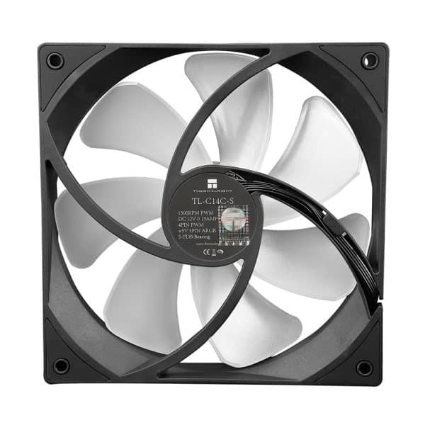 Thermalright Tl C14c S Argb 140mm Zwarte Behuizingventilator 2
