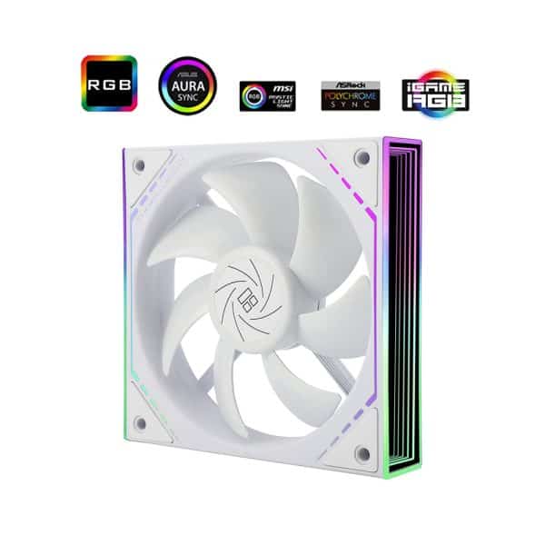 Thermalright Tl M12w Argb 120mm Witte Behuizingventilator 4