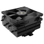 Thermalright TR-SI-100 Black TL-E12B 120mm 6 x 6mm Heatpipe Intel-AMD Compatibele Zwarte Luchtkoeler