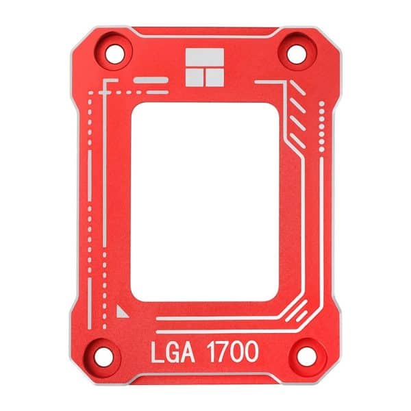 Thermalright Verstevigingskit Voor Intel Lga 1700‑socket Processors Rood Inclusief Tf7 Thermische Pasta Lga 17xx‑bcf‑red 3
