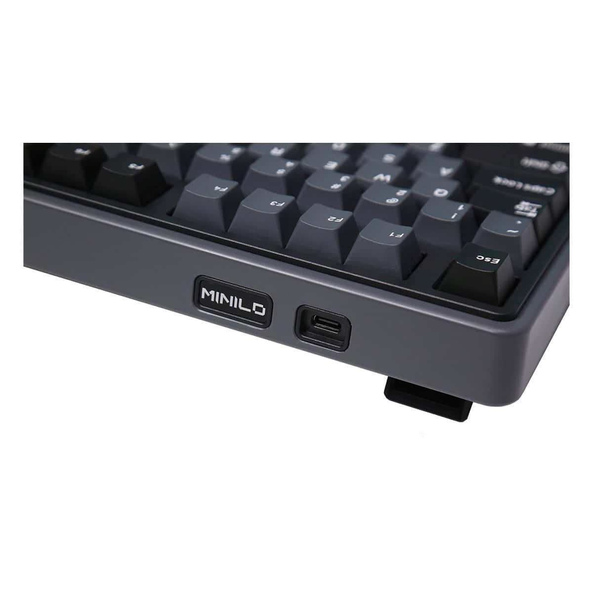 Varmilo Minilo75 He Zwart 75 Gateron Magnetic Jade Pro Magnetische Schakelaar 8k Hz Hall Effect Rgb Hotswap Mechanisch Gaming Toetsenbord 5