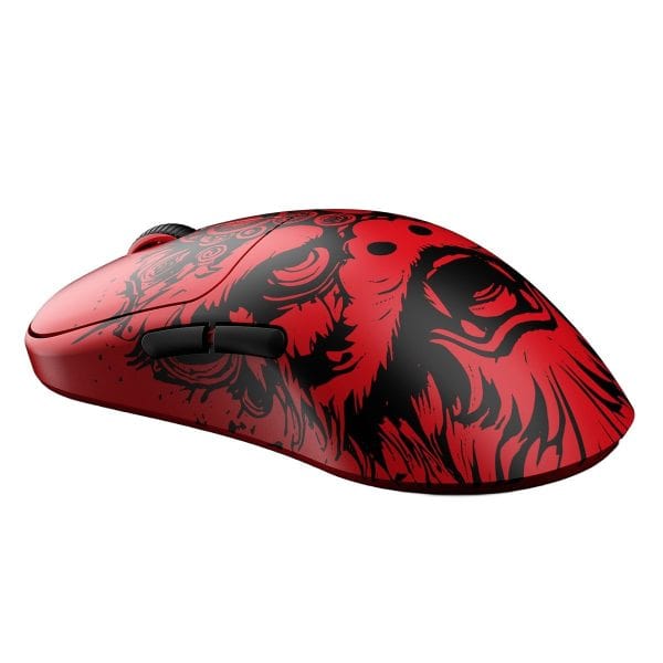 Waizowl Ogm Cloud Crimson Lion 8k Hz Pixart 3950 Sensor Draadloze Symmetrische Gaming Muis 2