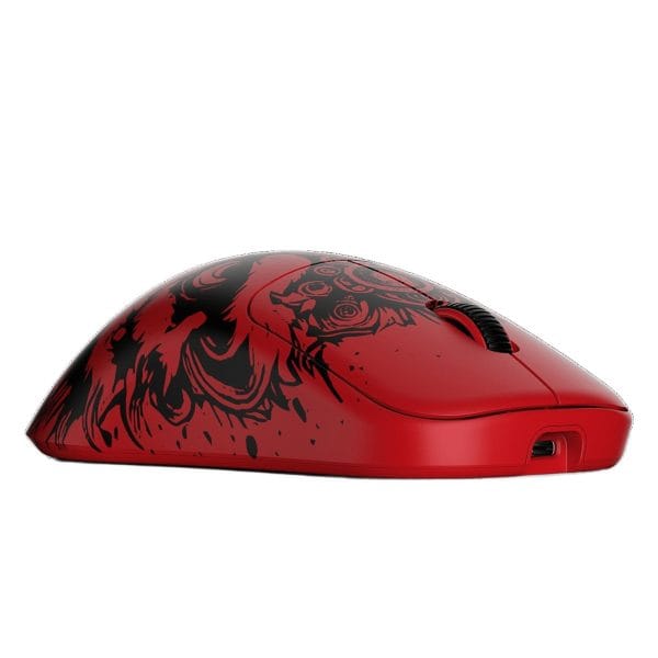 Waizowl Ogm Cloud Crimson Lion 8k Hz Pixart 3950 Sensor Draadloze Symmetrische Gaming Muis 3