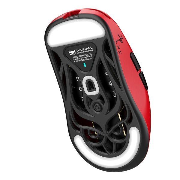 Waizowl Ogm Cloud Xs Cardinal 8k Hz Pixart 3950 Sensor Draadloze Symmetrische Gaming Muis 6