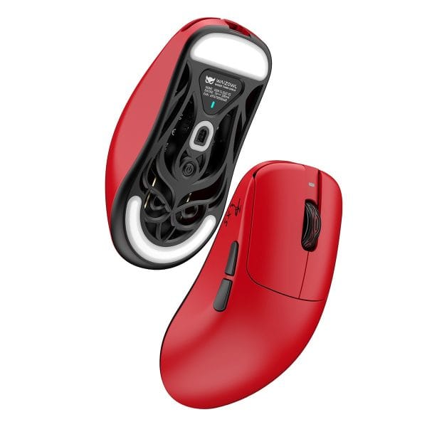 Waizowl Ogm Cloud Xs Cardinal 8k Hz Pixart 3950 Sensor Draadloze Symmetrische Gaming Muis 8