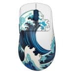 WAIZOWL OGM Pro v2 Kanagawa Wave 8K Hz PixArt 3950 Sensor Draadloze Gaming Muis