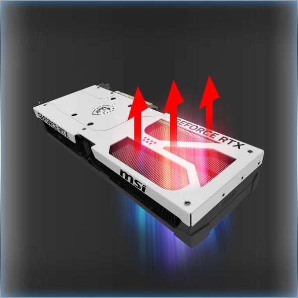 MSI GeForce RTX 5080 16G VENTUS 3X OC WHITE 16GB Grafische Kaart 11