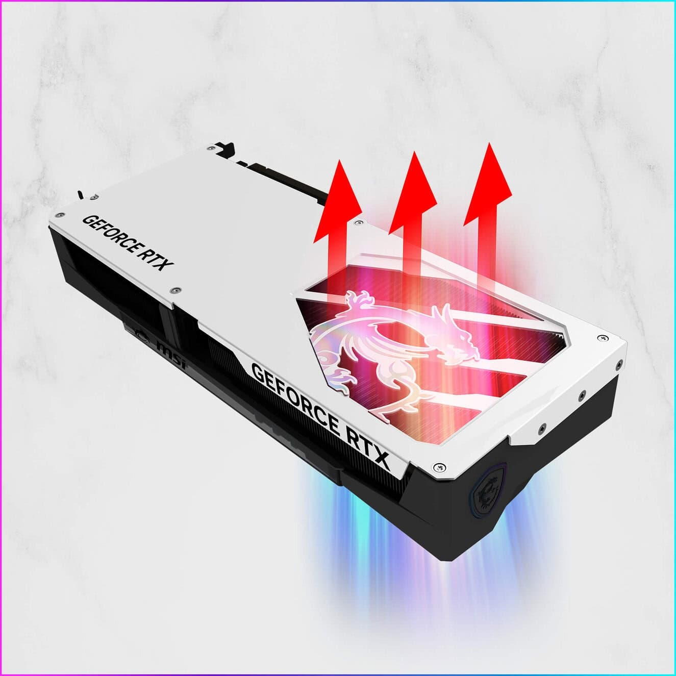 MSI GeForce RTX 5070 12G GAMING TRIO OC WHITE Grafische Kaart h12