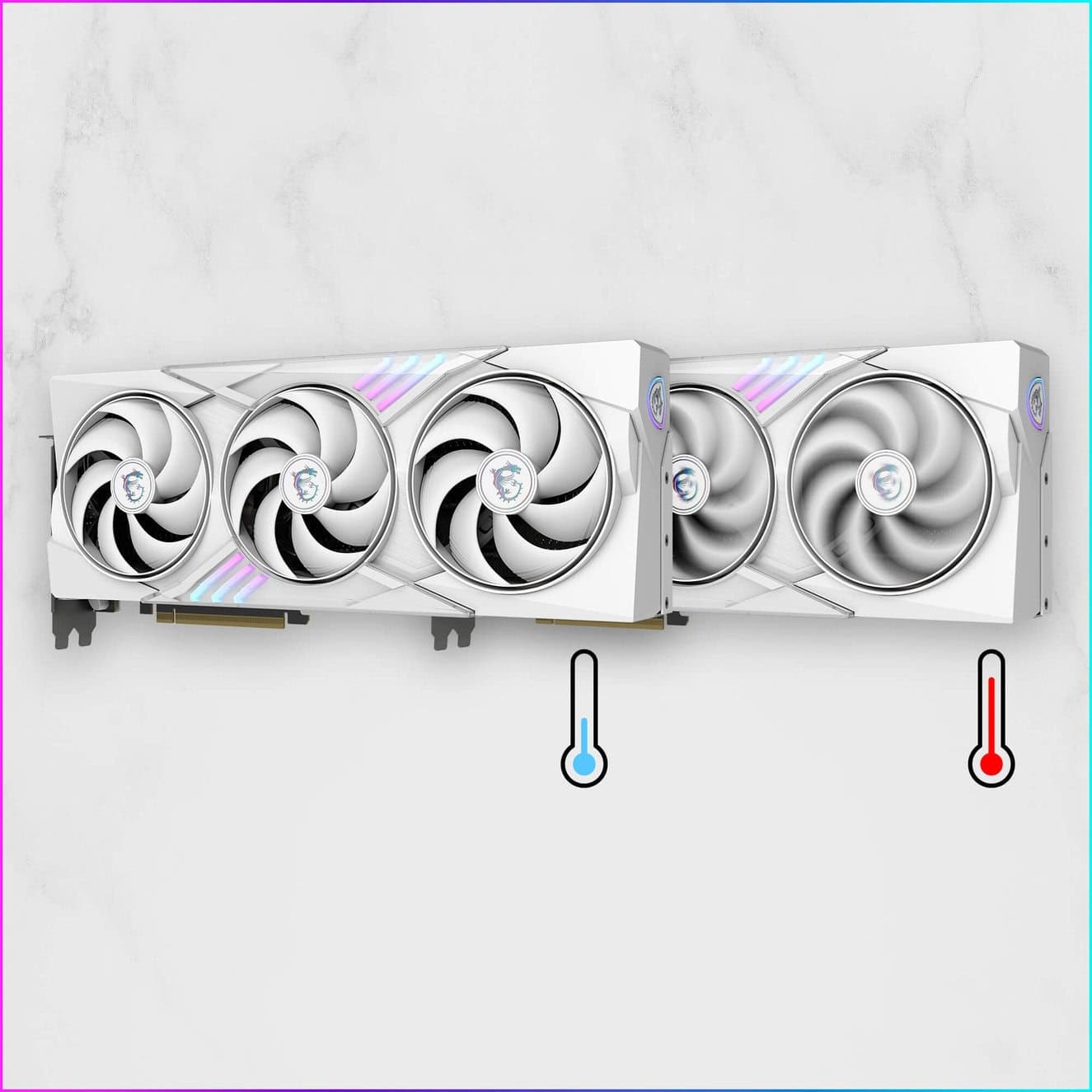 MSI GeForce RTX 5070 12G GAMING TRIO OC WHITE Grafische Kaart h13