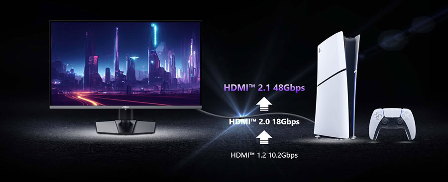 MSI MPG 272URX QD-OLED Gaming Monitor H13