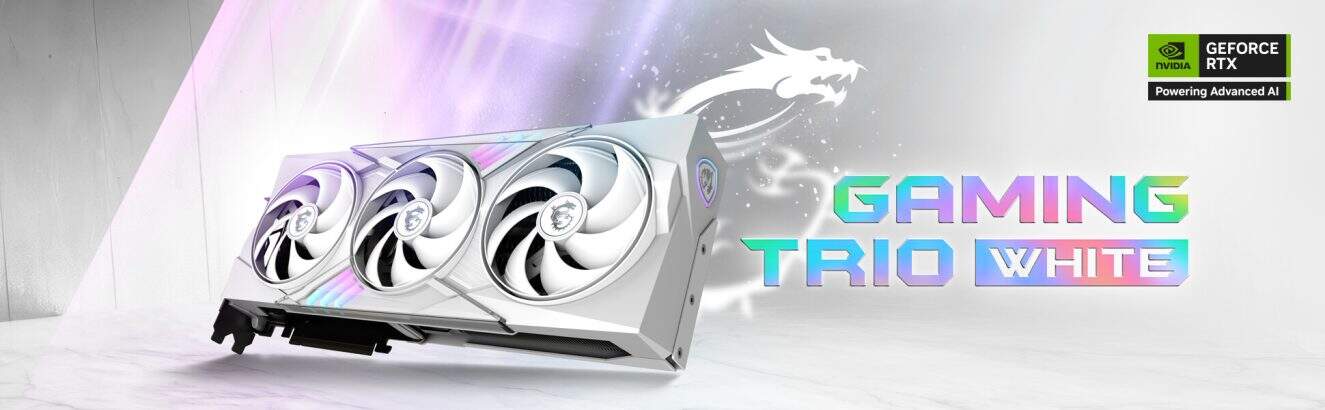 MSI GeForce RTX 5070 12G GAMING TRIO OC WHITE Grafische Kaart h1