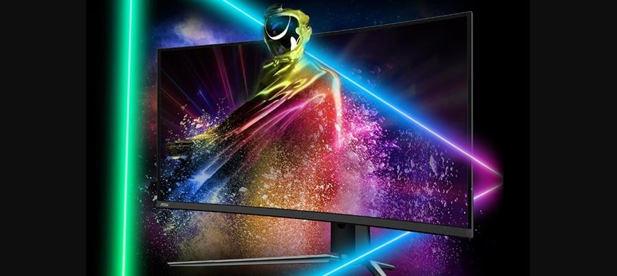 MSI MPG 341CQPX QD-OLED Gaming Monitor H14