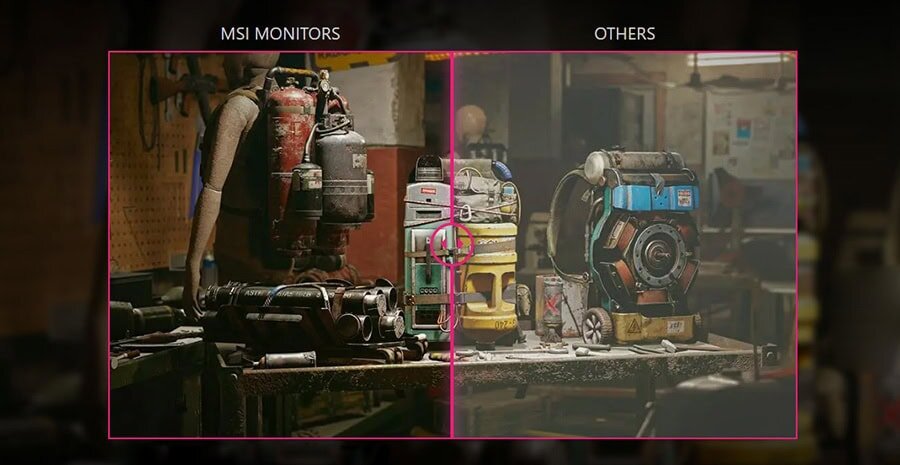 MSI MPG 491CQP QD-OLED Monitor h14