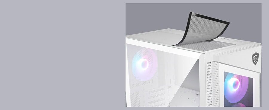 MSI MPG VELOX 100R WHITE Behuizing h14