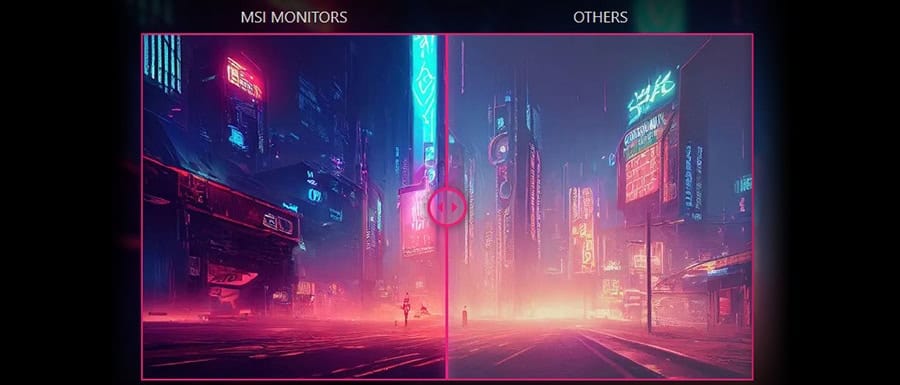 MSI MPG 341CQPX QD-OLED Gaming Monitor H15