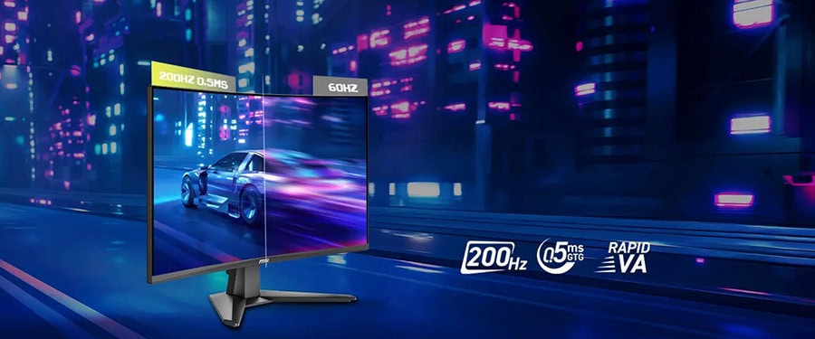 MSI MAG 276CF E20 Gaming Monitor H5
