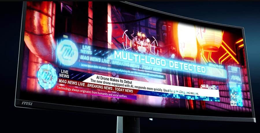 MSI MPG 341CQPX QD-OLED Gaming Monitor H19