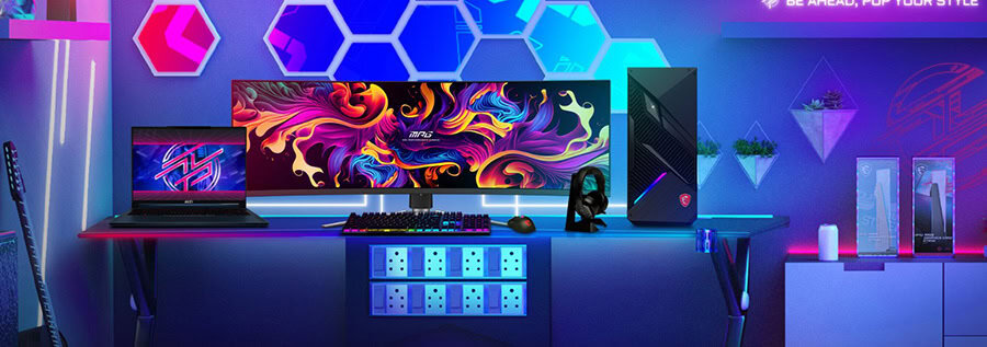 MSI MPG 491CQP QD-OLED Monitor h19