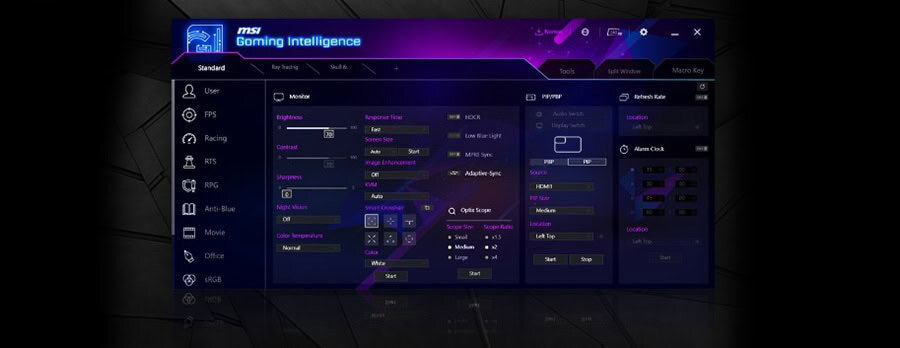 MSI MPG 341CQPX QD-OLED Gaming Monitor H20