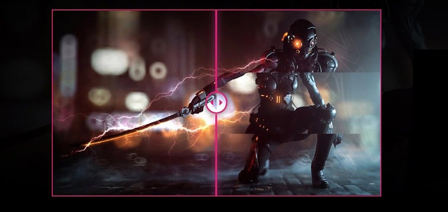 MSI MPG 491CQP QD-OLED Monitor h20