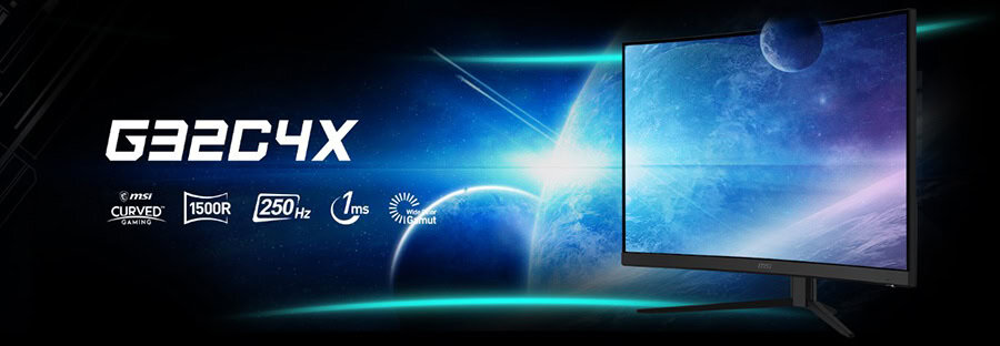 MSI G32C4X Gaming Monitor H2