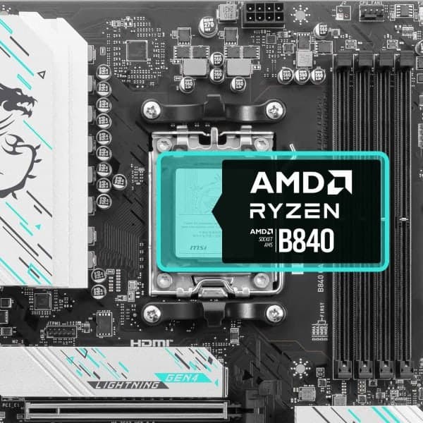 MSI B840 GAMING PLUS WIFI Moederbord h2