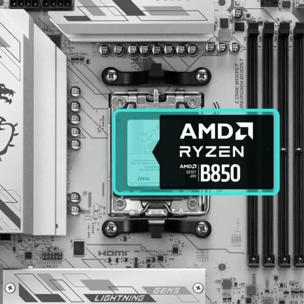 MSI B850 GAMING PLUS WIFI6E Moederbord H2