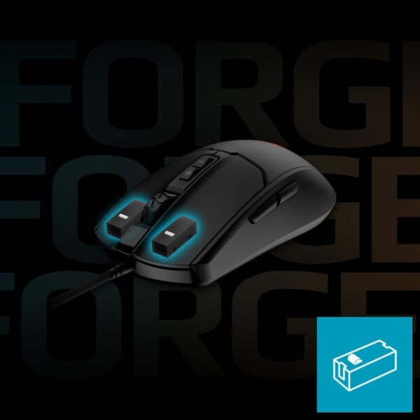 MSI FORGE GM100 RGB Gaming Muis h2