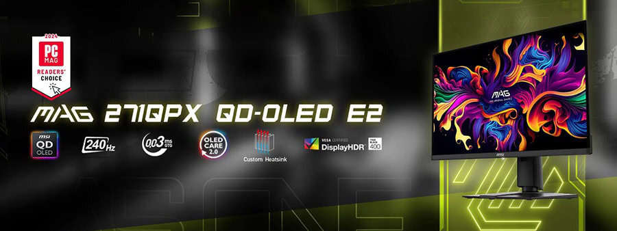 MSI MAG 271QPX QD-OLED E2 Oyuncu Monitörü h2