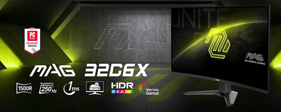 MSI MAG 32C6X Gaming Monitor h2