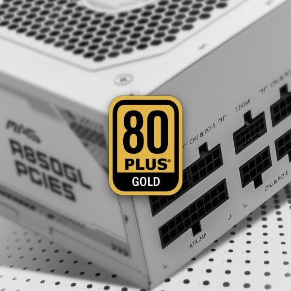 MSI MAG A850GL PCIE5 850W 80+ Gold Volledig Modulaire 120mm Ventilator Voedingsunit a2