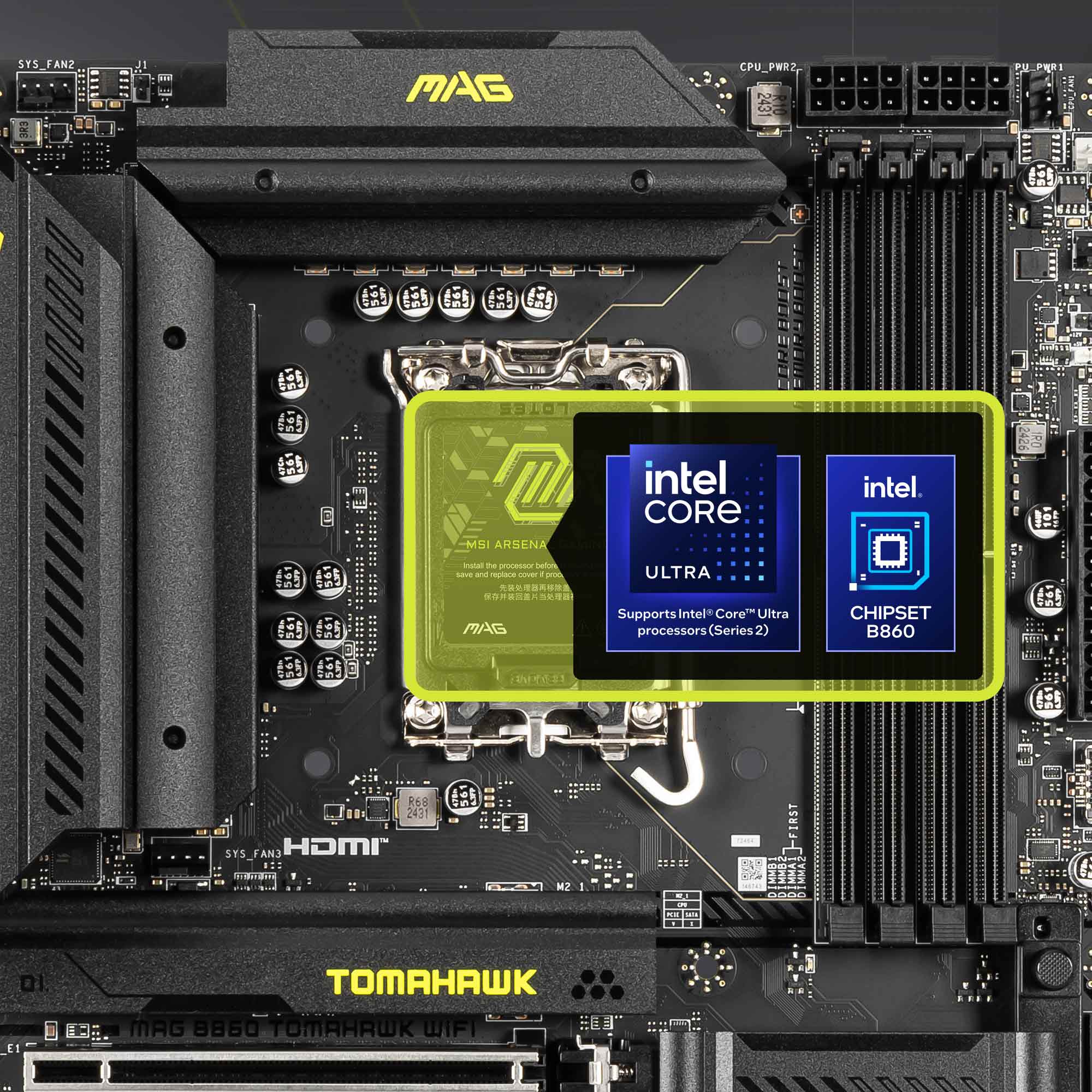 MAG B860 TOMAHAWK WIFI overzicht