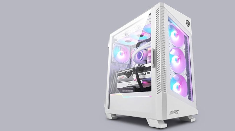 MSI MPG VELOX 100R WHITE Behuizing h2