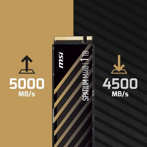 MSI SPATIUM M460 1TB M.2 SSD h2