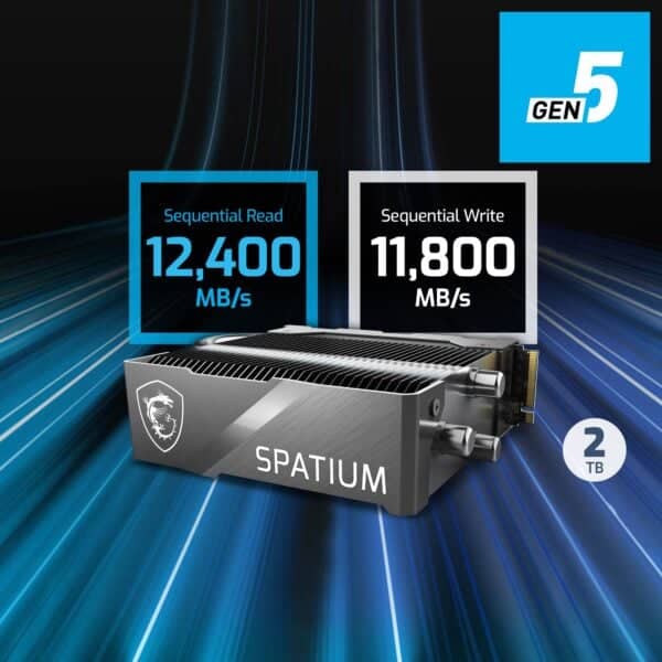 MSI Spatium M570 Pro 2TB product shot