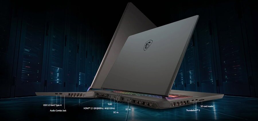 - Snelle gaming laptop met krachtige hardware en geavanceerde koeling voor optimale prestaties tijdens gaming en multimedia.