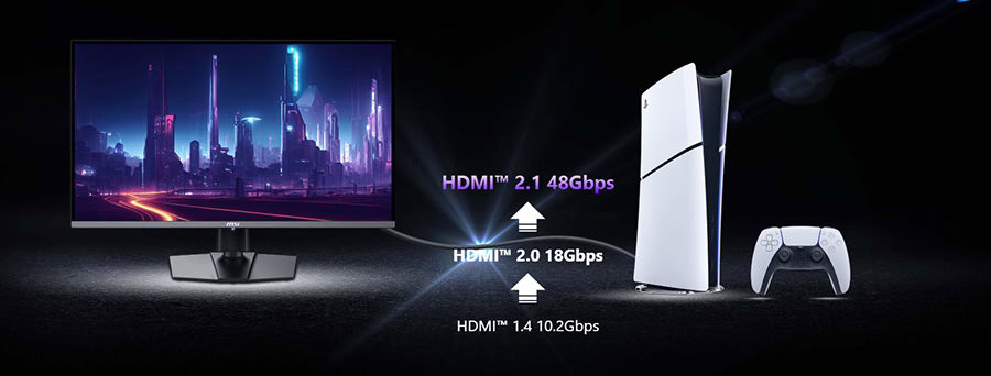 MSI MAG 271QP QD-OLED X24 Gaming Monitor H9