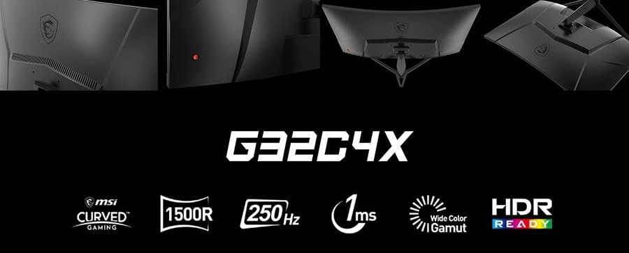 MSI G32C4X Gaming Monitor H3