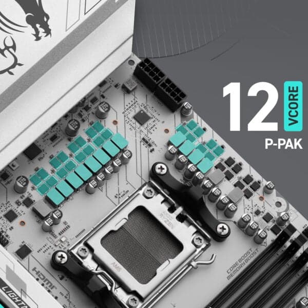 MSI B850 GAMING PLUS WIFI6E Moederbord H3