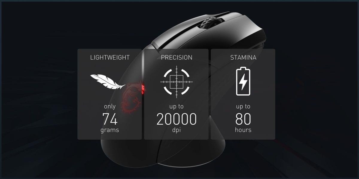 MSI Clutch GM41 Lightweight Wireless Muis a3