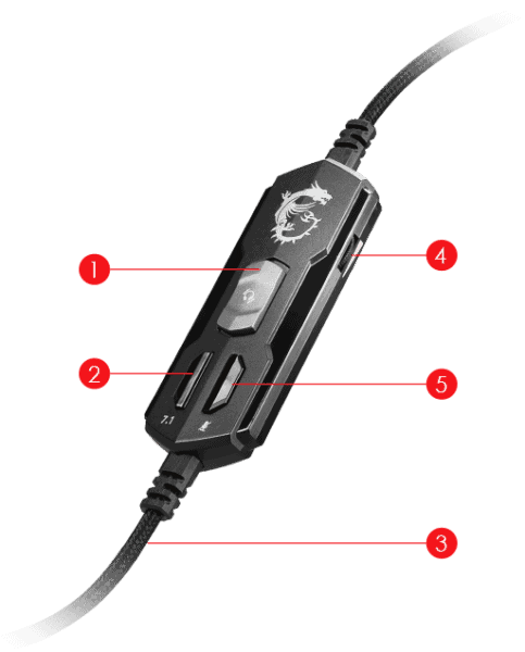 MSI Immerse GH50 Headset a8