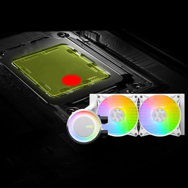 MSI MAG CoreLiquid E240 ARGB Waterkoeler a3