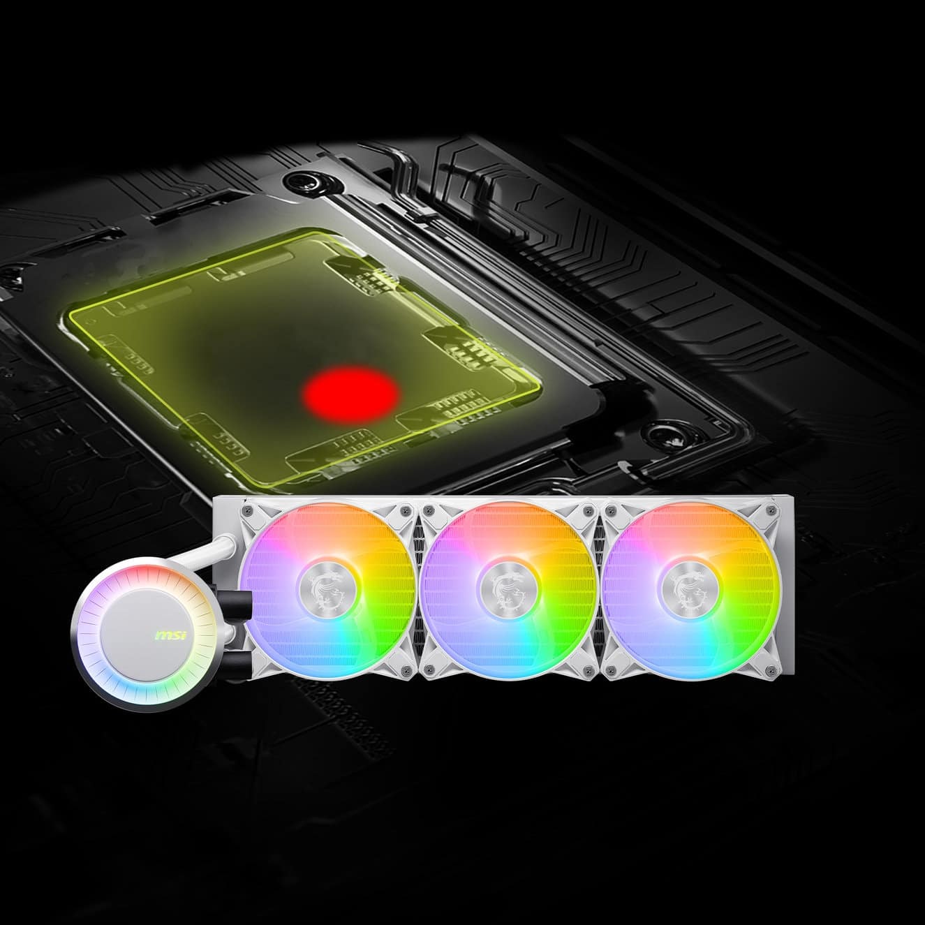 MSI MAG CoreLiquid E360 White Waterkoeler a3