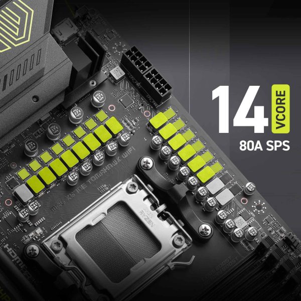 MSI MAG X870E TOMAHAWK WIFI Moederbord H3